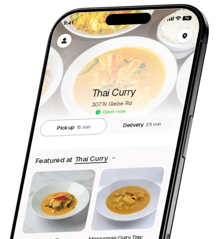 Thai Curry app preview