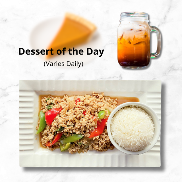 Ka Praw - Thai Basil Stir Fry (Lunch Special).