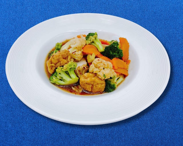 Vegan Mixed Vegetables Stir-Fry (Tray).