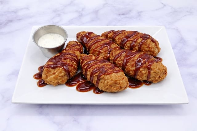 (HH) Chicken Wings 5 pcs Honey BBQ Sauce.