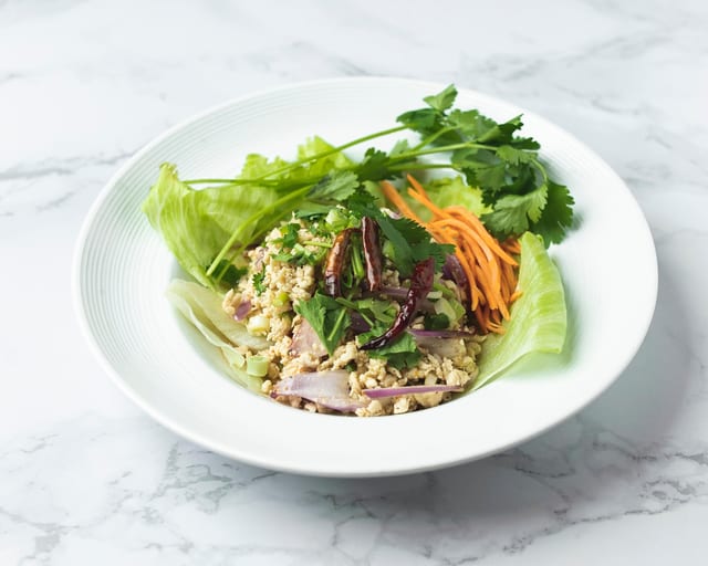 Chicken Salad - Larb Salad.