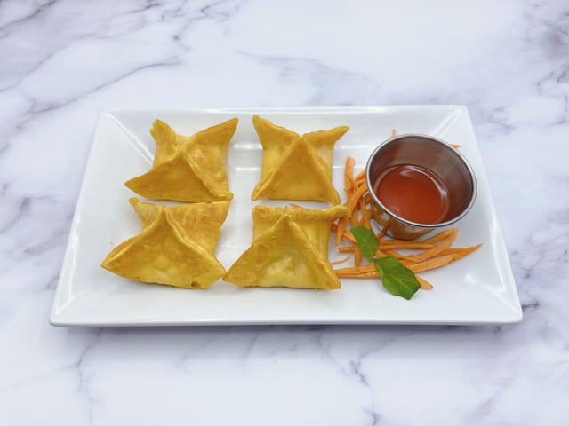 Crab Rangoon.
