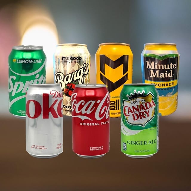 Assorted Sodas (Set of 10).