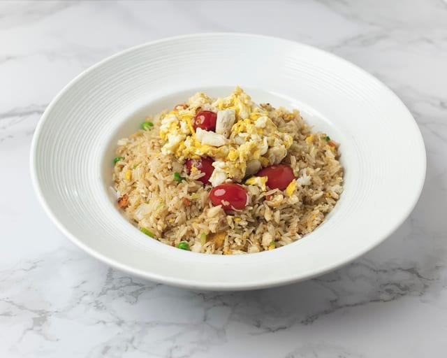 Crab Meat Fried Rice.