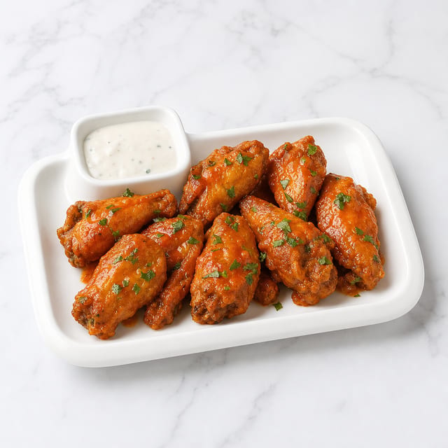 Spicy Basil Wings (10 Pcs).