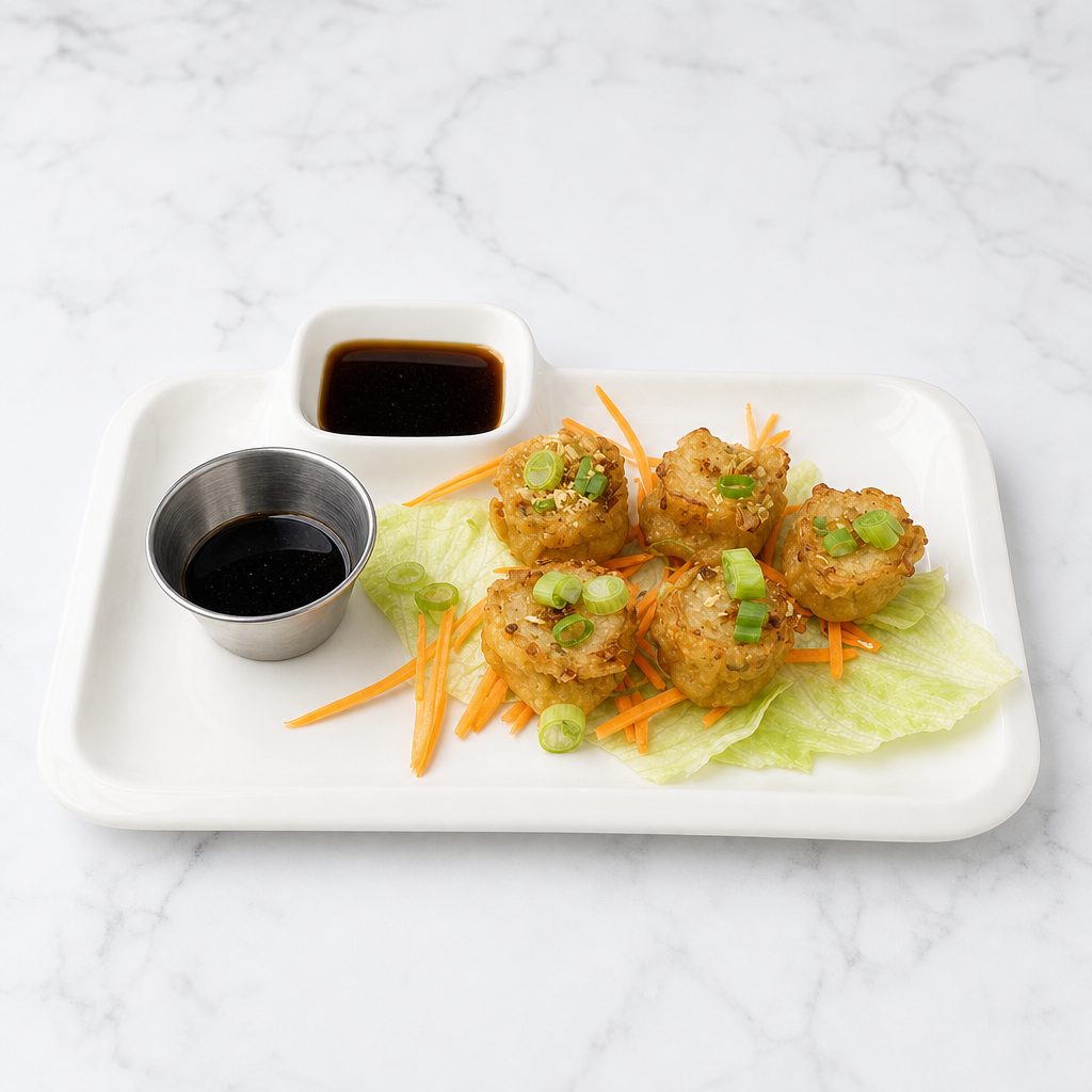 (HH) Thai Chicken Dumplings (Fried) 5pcs.