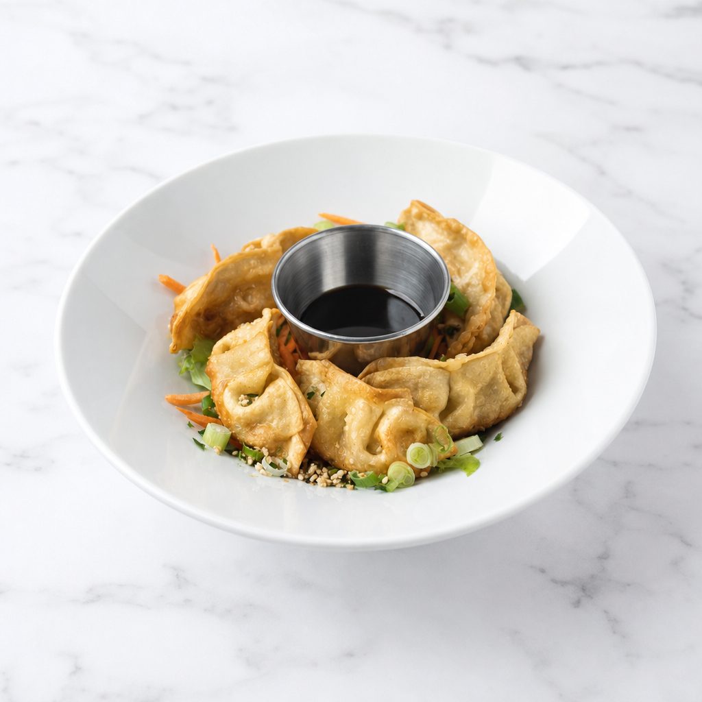 Crispy Chicken Gyoza.