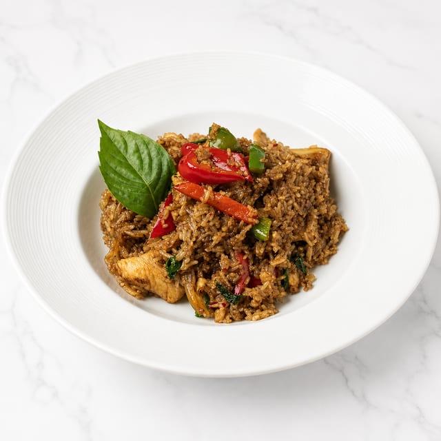 Thai Basil Spicy Fried Rice (Tray).