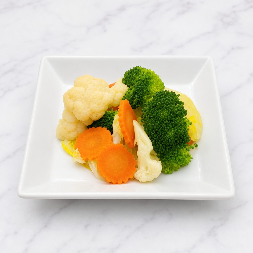 Side Steamed Veggies.