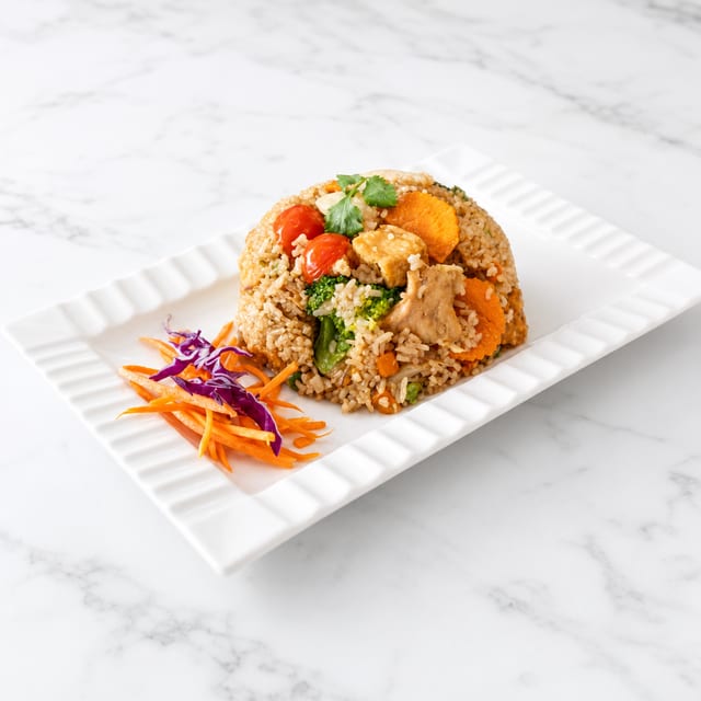 Vegan Thai Fried Rice (Tray).