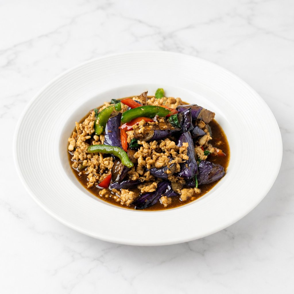 Spicy Eggplant.