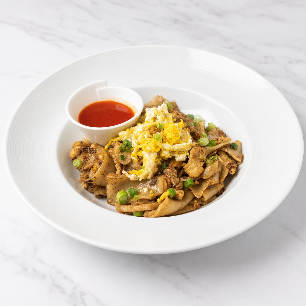 Thai Garlic Noodle (Gluten Free Sauce).