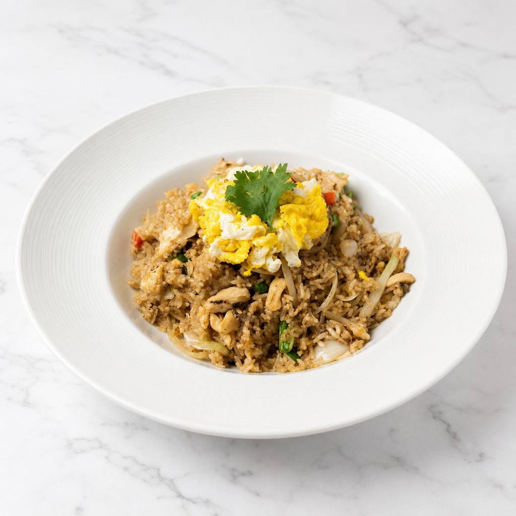 Thai Fried Rice (Gluten Free Sauce).
