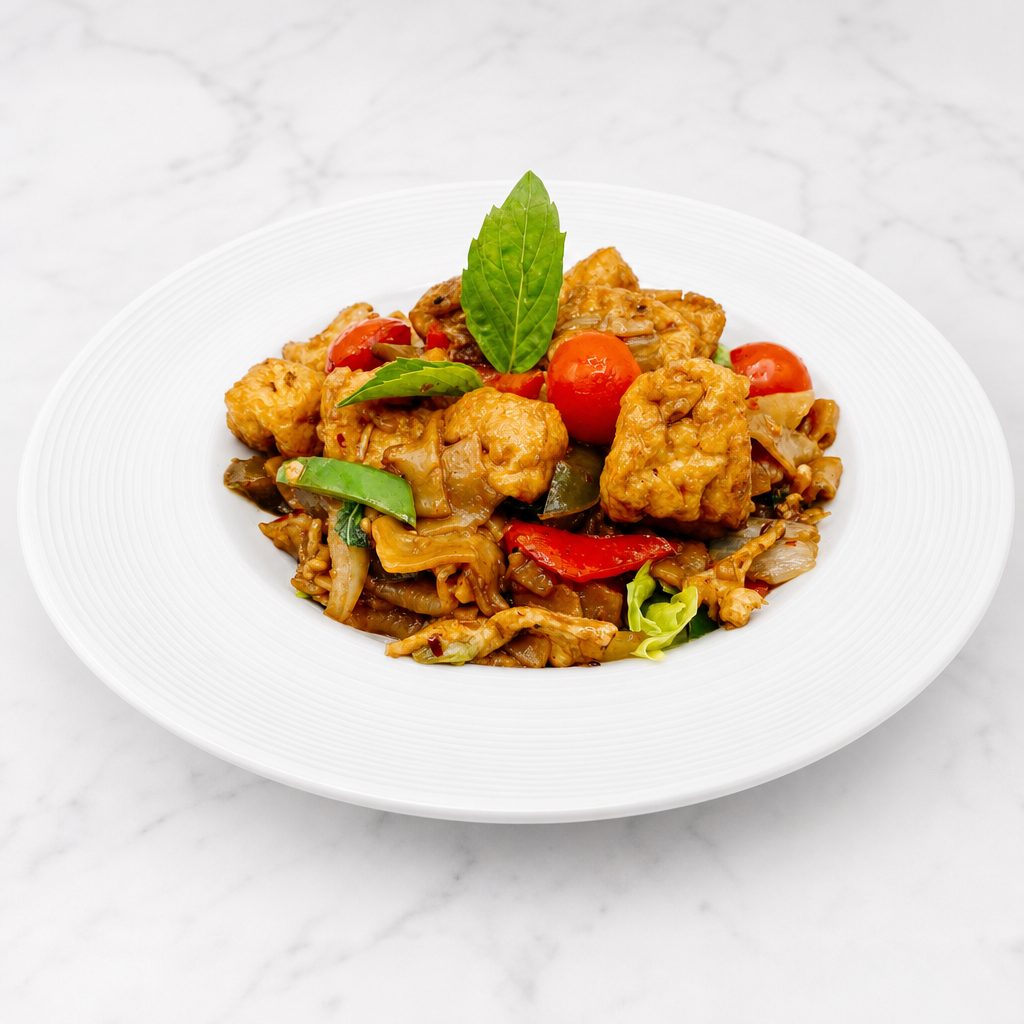 Vegan Drunken Noodle.
