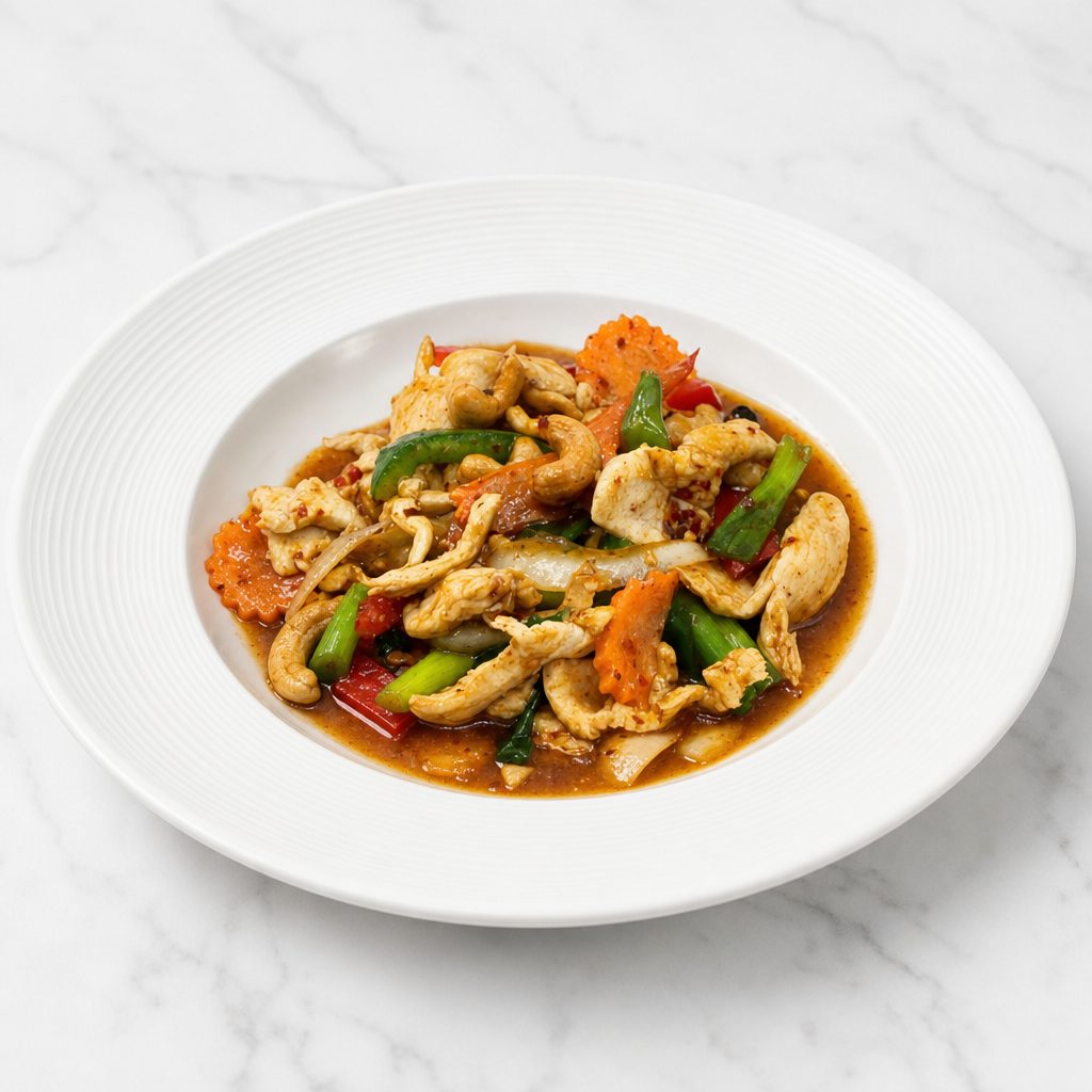 Thai Cashew - Nam Prik Phao (with FREE Vegan Gyoza).