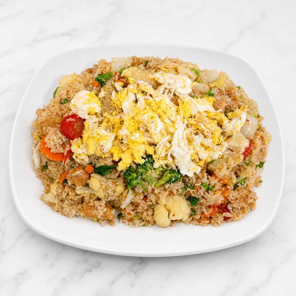 Thai Fried Rice (Gluten Free Sauce) (Tray).