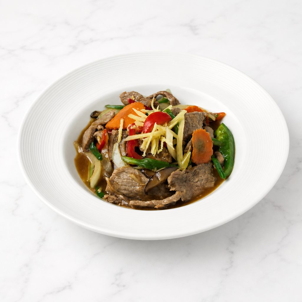 Thai Ginger (Gluten Free Sauce) (Tray).