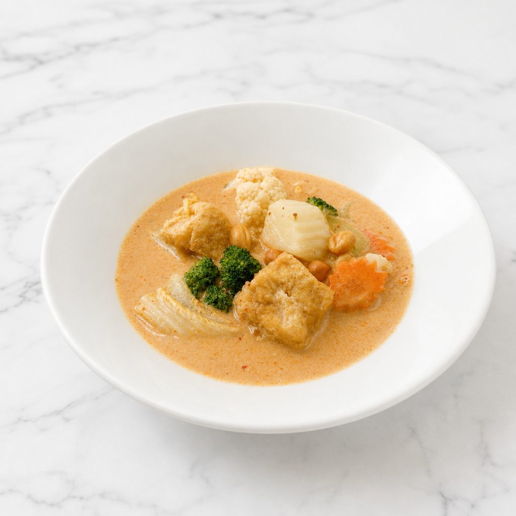 Vegan Massaman Curry.