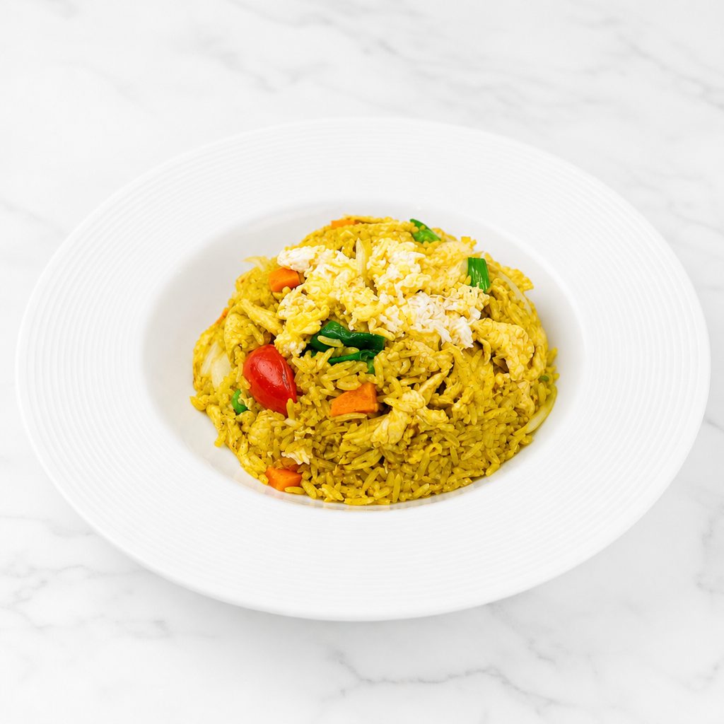 Yellow Curry Fried Rice (Tray).