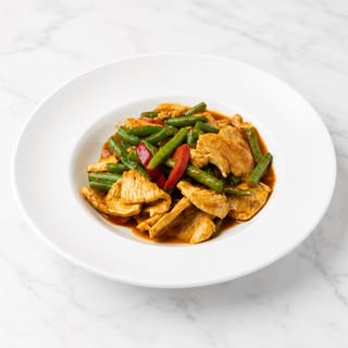 Pad Prik King - Thai Red Curry Stir-Fry