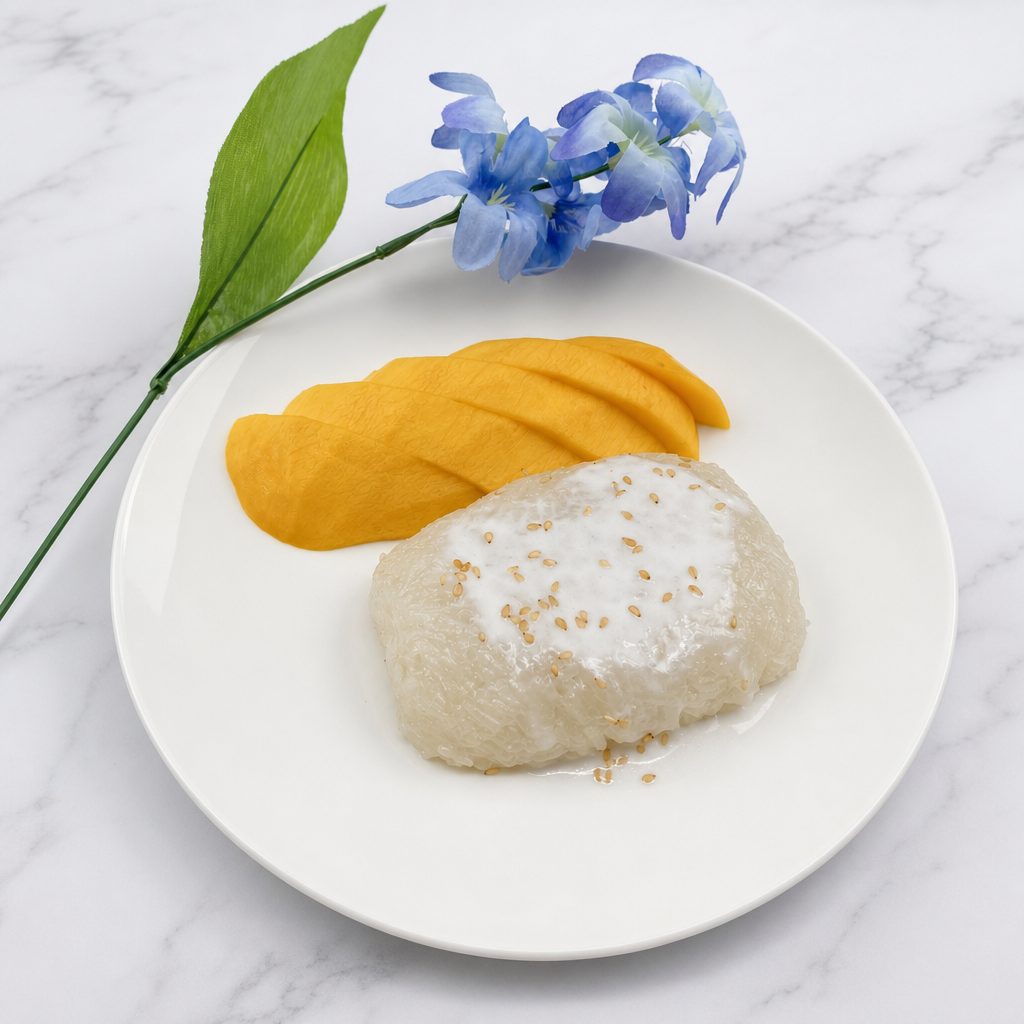 Mango with Sticky Rice.