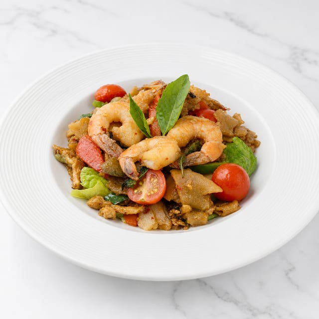 Drunken Noodle - Pad Kee Mao (Gluten Free Sauce).
