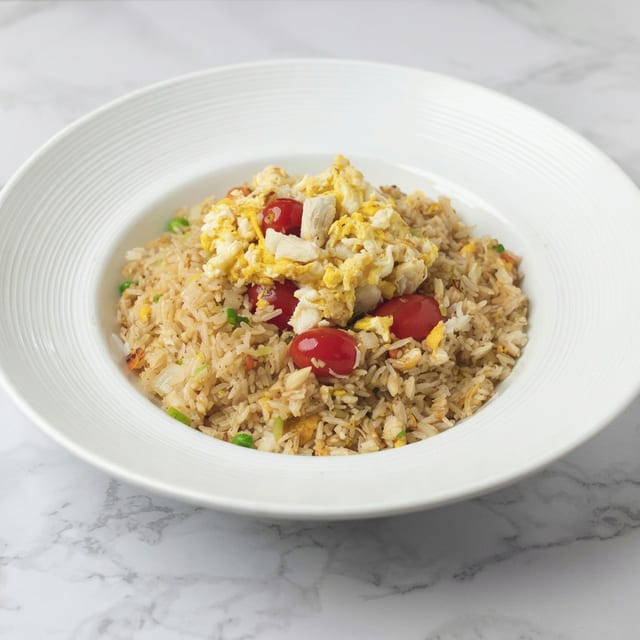Crab Meat Fried Rice.
