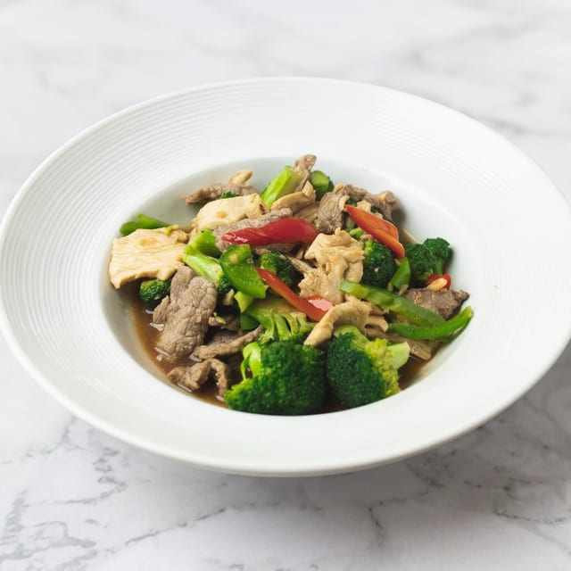 Broccoli Stir Fry (Gluten Free Sauce) (Tray).