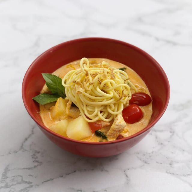Thai Red Curry Noodle.