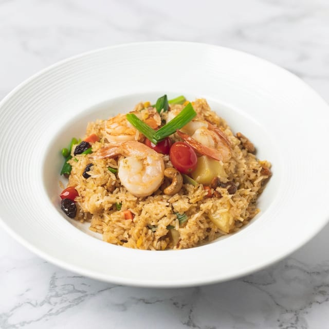 Pineapple Fried Rice (Gluten Free Sauce).