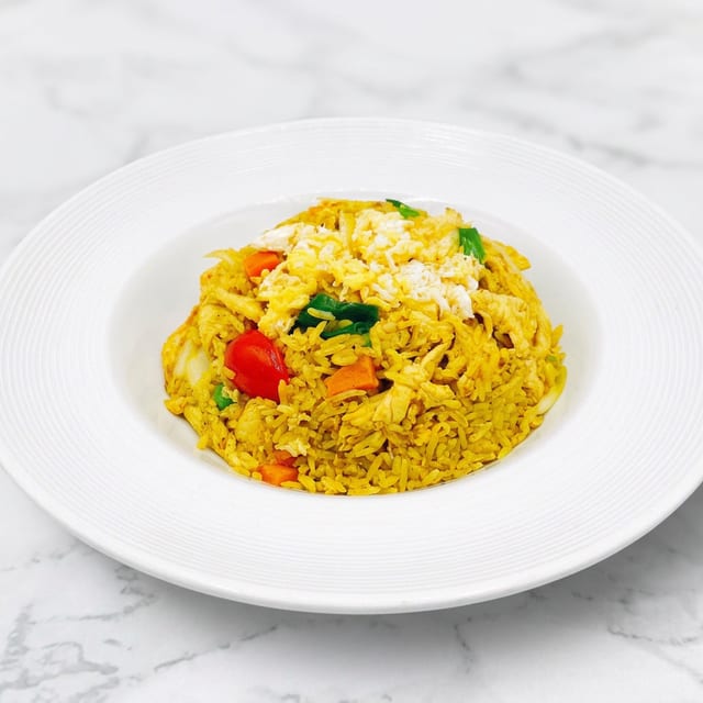 Yellow Curry Fried Rice.