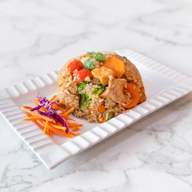 Vegan Thai Fried Rice (Tray).