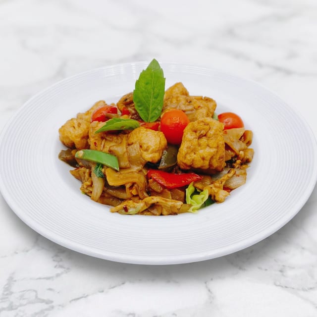 Vegan Drunken Noodle.