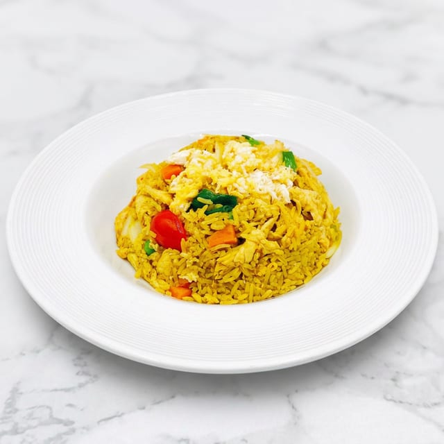 Yellow Curry Fried Rice (Tray).