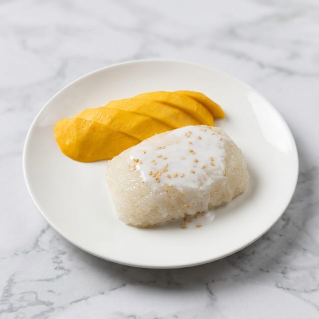 Mango with Sticky Rice.