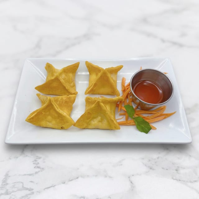 Crab Rangoon.