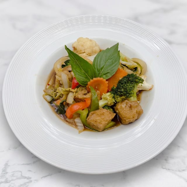 Vegan Ka Praw - Thai Basil Stir Fry.
