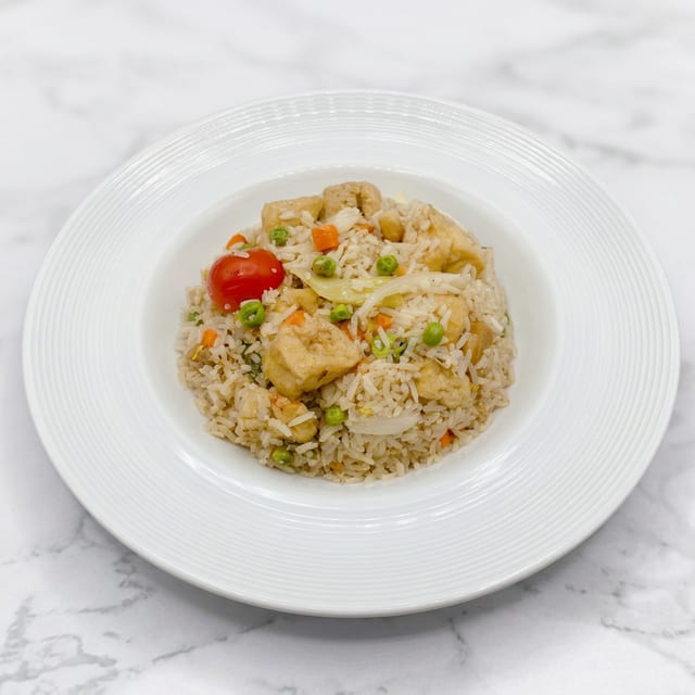 Vegan Thai Fried Rice (No Egg).