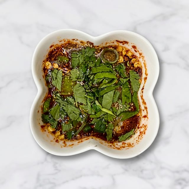 Side Jeaw Sauce - Northeastern Thai Chili Dip.