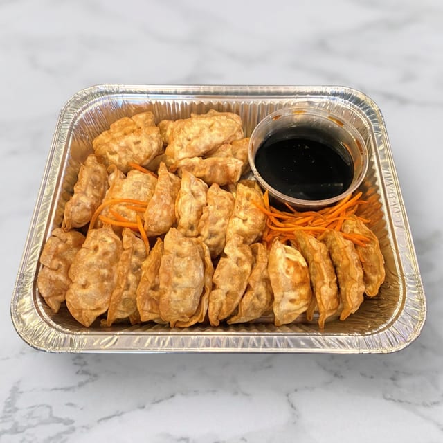 Crispy Vegan Gyoza (50 Pieces Tray).