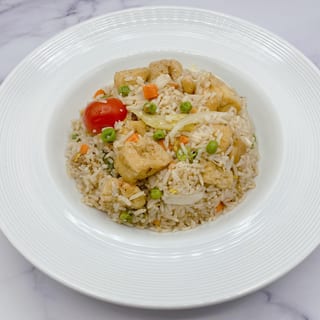 Vegan Thai Fried Rice (No Egg)