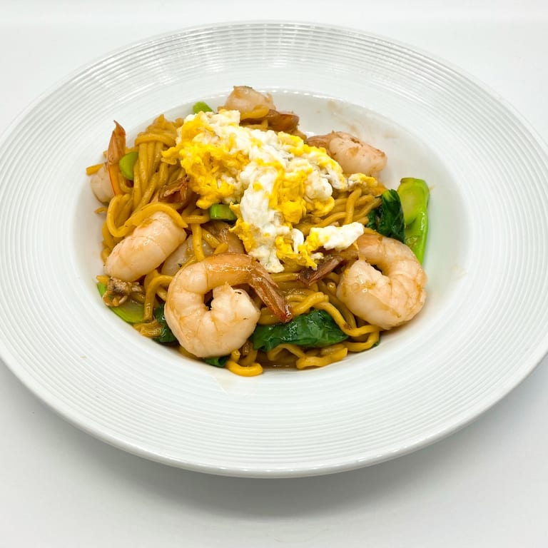Savor our steamed noodles