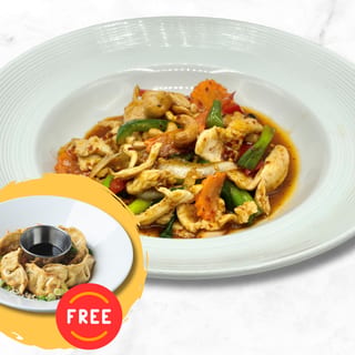 Thai Cashew - Nam Prik Phao (with FREE Vegan Gyoza)