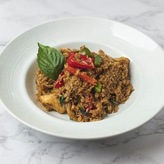 Thai Basil Spicy Fried Rice (Tray)