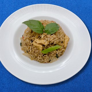 Vegan Thai Basil Spicy Fried Rice (Tray)