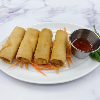 Crispy Vegetarian Spring Rolls