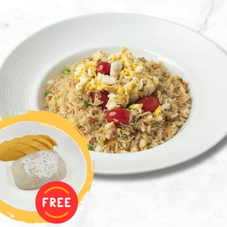 Crab Meat Fried Rice (with FREE Mango with Sticky Rice)