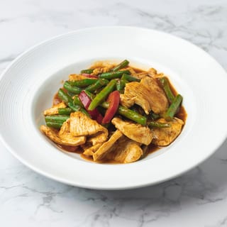 Pad Prik King - Thai Red Curry Stir-Fry